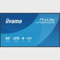 IIYAMA Monitor 55" LH5564UHS-B1AG, Signage, UHD, 500 cd/m², Android, Wi-Fi